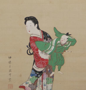 月岡雪斎《人形遣い図》1-1 | 株式会社 江戸文物研究所|浮世絵 月岡雪斎《人形遣い図》1-1 | 株式会社 江戸文物研究所|浮世絵
